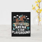 Die Arena ist unser Spielplatz Reittier Karte (Gelbe Blume)