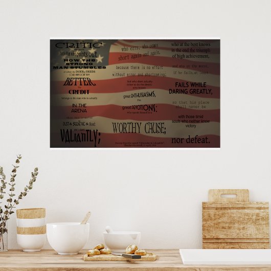 Die Arena Poster (Küche)