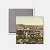 Die Arena, Verona, Italien Magnet (Vorderseite/Rückseite)