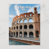 Die Arena von Verona, Italien Postkarte (Vorderseite)