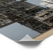 Die Ares I-X-Rakete wird auf dem Ladestreifen 2 an Poster (Ecke)