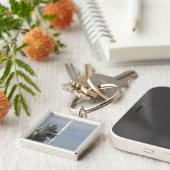 Die Ares I-X-Rakete wird auf dem Startpad angezeig Schlüsselanhänger (Seite)