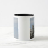 Die Ares I-X-Rakete wird auf dem Startpad angezeig Tasse (Zentrum)