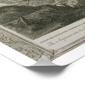 Die Argonauten durchqueren die Symplegades (Gravur Poster (Ecke)