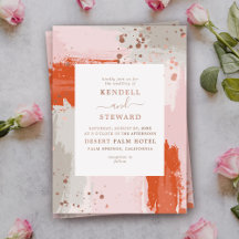 Die Arist's Wedding hell modern abstrakt stilvoll