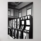 Die Arkade | AI Art Poster (Vorne)