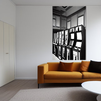 Die Arkade | AI Art Poster