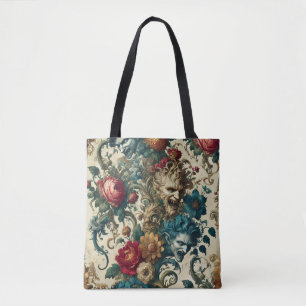 Die Arkane Anarchie - gotische Groteske Blumengest Tasche