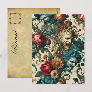 Die Arkane Anarchie - Gotisches Viktorianisch Feiertagspostkarte