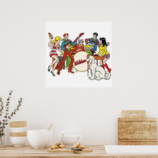 Die Arkies-Musikstars Poster (Küche)