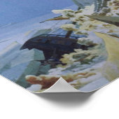 Die Arktis Poster (Ecke)