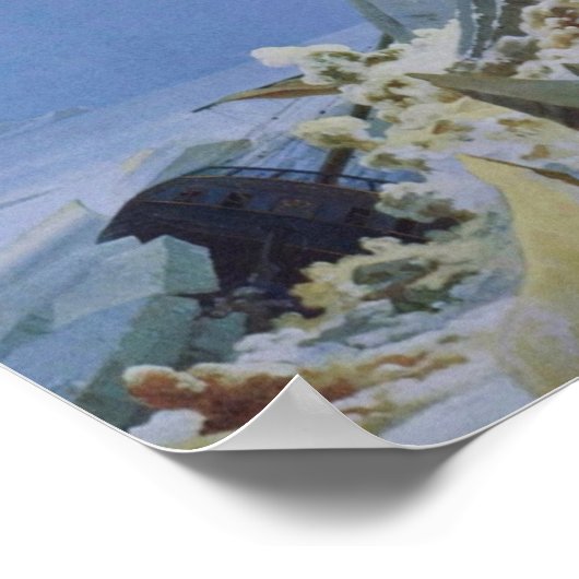 Die Arktis Poster (Ecke)