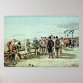Die Armada von 1888 in Sicht Poster (Vorne)