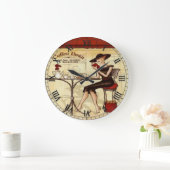 Die Armbanduhr der Pariser Runde Große Wanduhr (Zuhause)