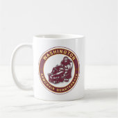 DIE ARMCHAIR QB - Washingtoner Football-Tasse Kaffeetasse (Links)