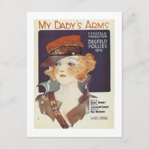 Die Arme meines Babys Postkarte