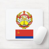 Die Arme und kennzeichnen den sowjetischen Mousepad (Mit Mouse)