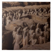 Die Armee der Cotta-Krieger im Kaiser Qin Fliese (Vorderseite)