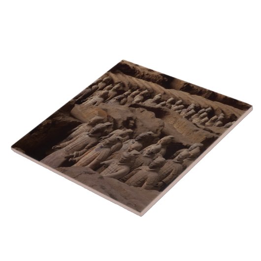 Die Armee der Cotta-Krieger im Kaiser Qin Fliese (Seite)