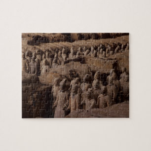 Die Armee der Cotta-Krieger im Kaiser Qin Puzzle