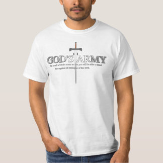 Die Armee des Gottes T-Shirt
