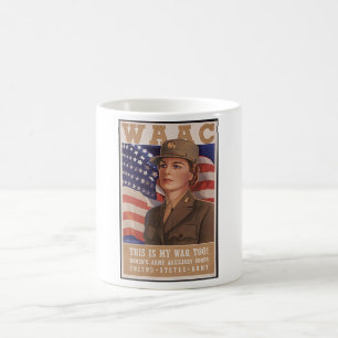 Die Armee-Fliegerkorps der Frauen Kaffeetasse