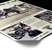 Die Armee im Krieg Poster (Ecke)