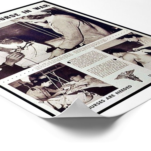 Die Armee im Krieg Poster (Ecke)