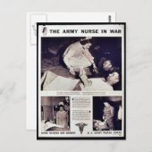 Die Armee im Krieg Postkarte (Vorne/Hinten)