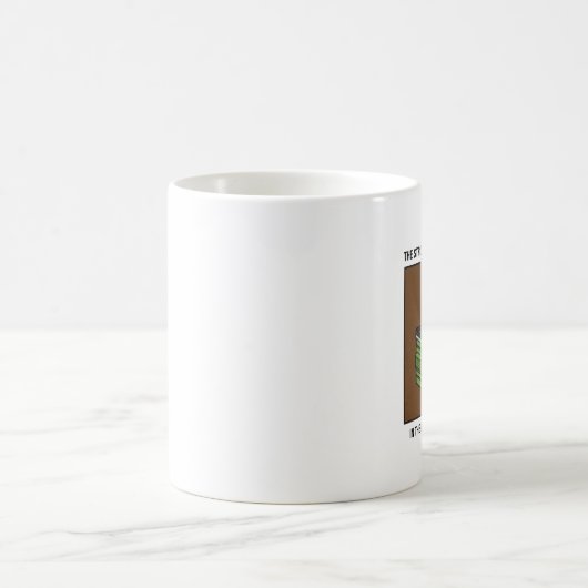 Die Armee ist ein Müllstrudel Kaffeetasse (Mittel)