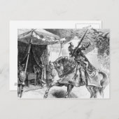 Die Armee von Ravens Postkarte (Vorne/Hinten)