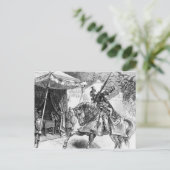 Die Armee von Ravens Postkarte (Stehend Vorderseite)