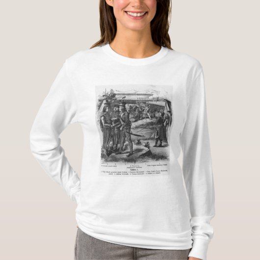 Die Armee von Tadeusz Kosciuszko, 1794 T-Shirt (Vorderseite)