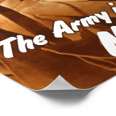 Die Armee zählt auf euch Poster (Ecke)