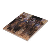 Die Armen und das Geld von Vincent van Gogh Fliese (Seite)