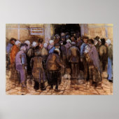 Die Armen und das Geld von Vincent van Gogh Poster (Vorne)