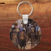 Die Armen und das Geld von Vincent van Gogh Schlüsselanhänger (Vorderseite)