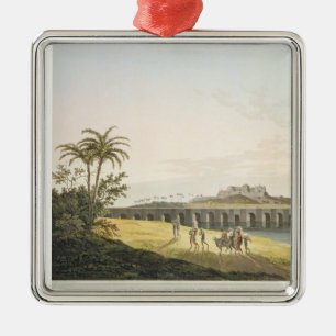 Die armenische Brücke, nahe St Thomas Berg, Madr Ornament Aus Metall