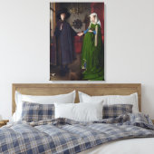 Die Arnolfini-Ehe (von Jan van Eyck) Leinwanddruck (Insitu (Schlafzimmer))
