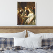 Die arrangierte Ehe von 1862 Leinwanddruck (Insitu (Schlafzimmer))