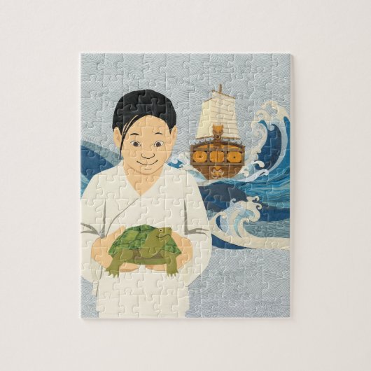 Die Art der Abdeckung des TURTLE SHOP Puzzle (Vertikal)