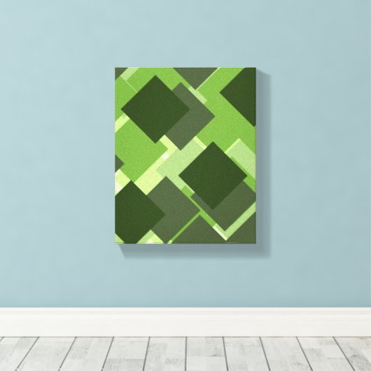 Die Art der Box-Designs Leinwanddruck (Insitu (Holzboden))