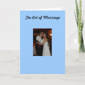 Die Art der Ehe Karte (Vorderseite)