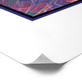 Die Art der Farbe Poster (Ecke)