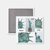 Die Art des Magnet der Freiheit (Vorderseite/Rückseite)