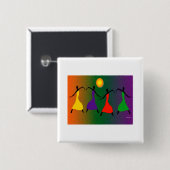 Die Art des Tanzes Button (Vorne & Hinten)