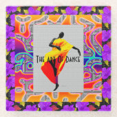 Die Art des Tanzes Glasuntersetzer (Vorderseite)
