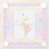 Die Art des Tanzes Glasuntersetzer (Rückseite)