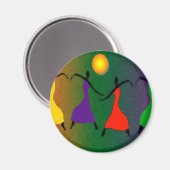 Die Art des Tanzes Magnet (Vorderseite/Rückseite)