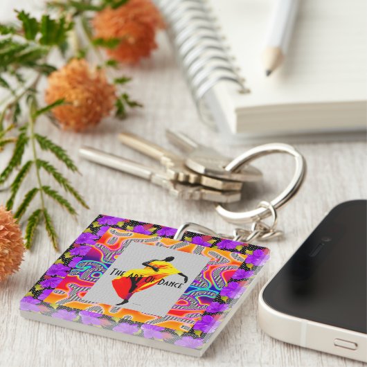 Die Art des Tanzes Schlüsselanhänger (Vorderseite rechts)